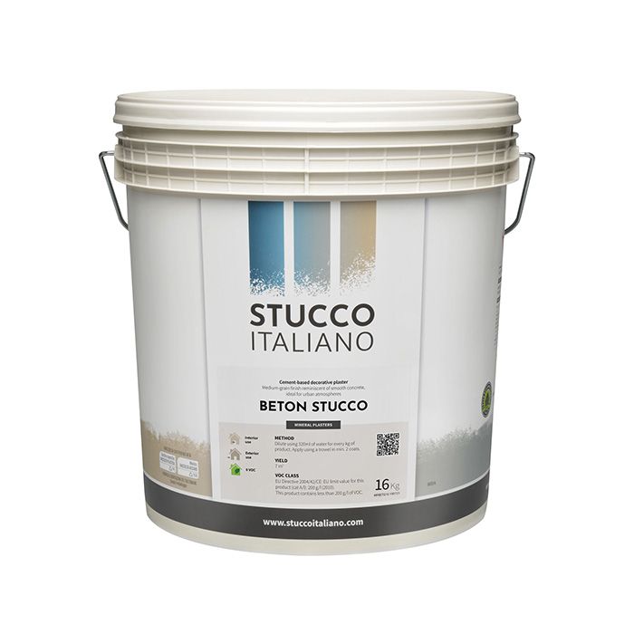 Stucco Italiano Beton Stucco - Grå 16 kg