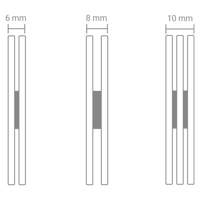 DaneTool Tripel Fugefræserskiver Combi - Ø 95 mm