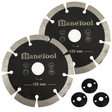 DanePoint Sandwich Fugefræserskiver Combi - Ø 125 mm